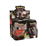 Pokémon Black Bolt & White Flare Unova Mini Tins Englisch Display