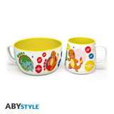 Pokemon Breakfast Set Mug + Bowl Pikachu & Kanto Starters