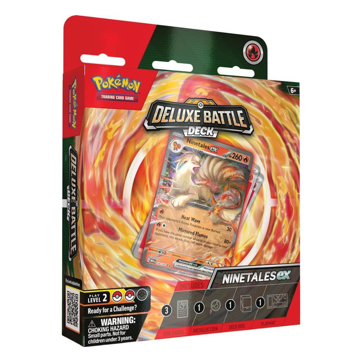 Pokémon Deluxe Battle Deck Ninetales ex Englisch