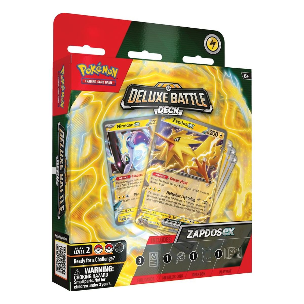 Pokémon Deluxe Battle Deck Zapdos ex Englisch