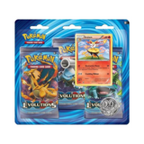 Pokémon Evolutions 3-Pack Blister Braixen Englisch