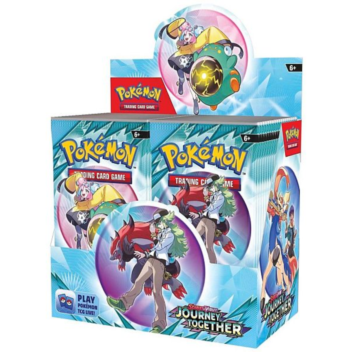 Pokémon Journey Together Booster Display (36 Packs) Englisch