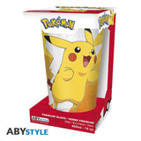 Pokemon Large Glass Premium 400ml Pikachu Foil