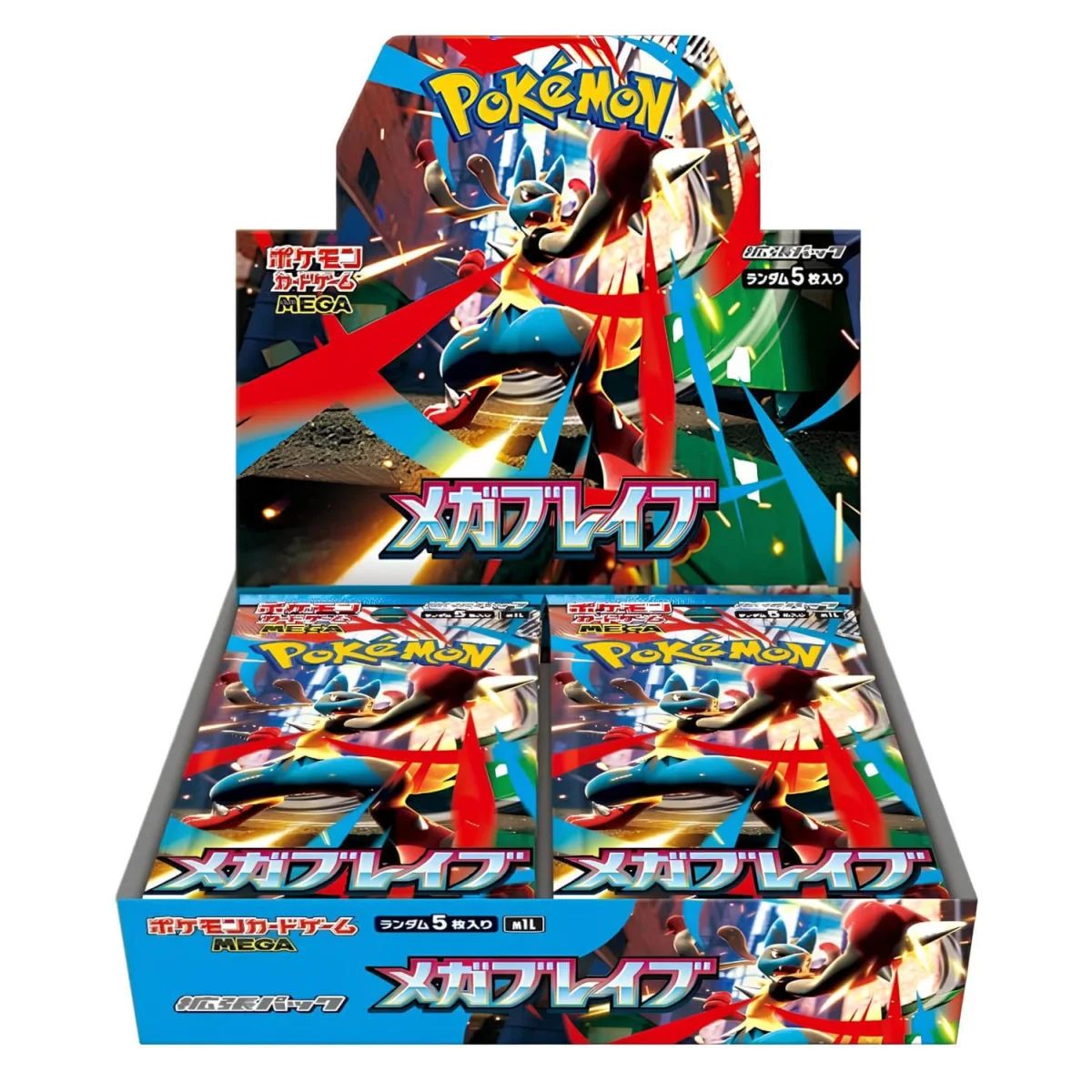 Pokémon Mega Brave Booster Display M1L Koreanisch