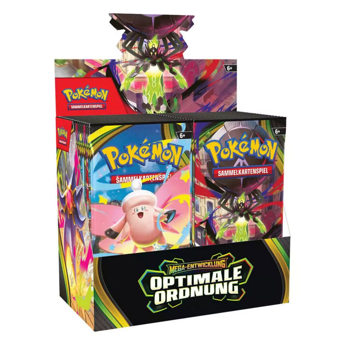Pokémon Optimale Ordnung Booster Display Deutsch
