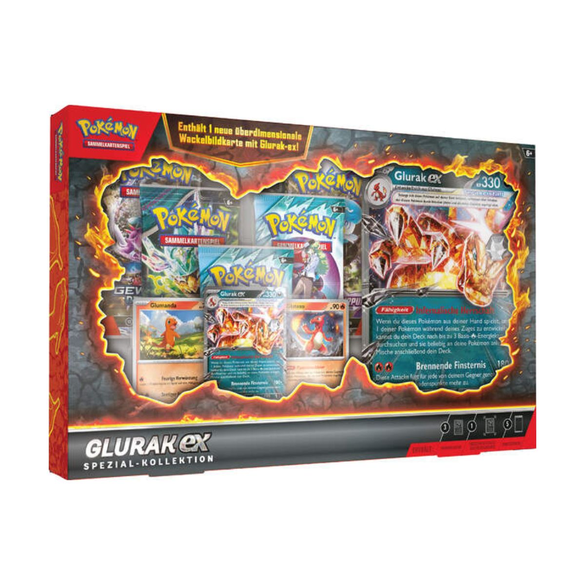 Pokémon Glurak ex Spezial-Kollektion Deutsch