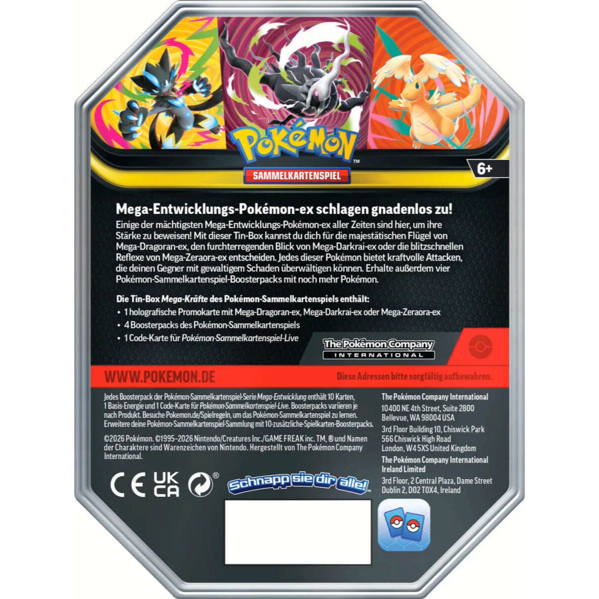 Pokémon Tin-Box 130 Mega-Dragoran