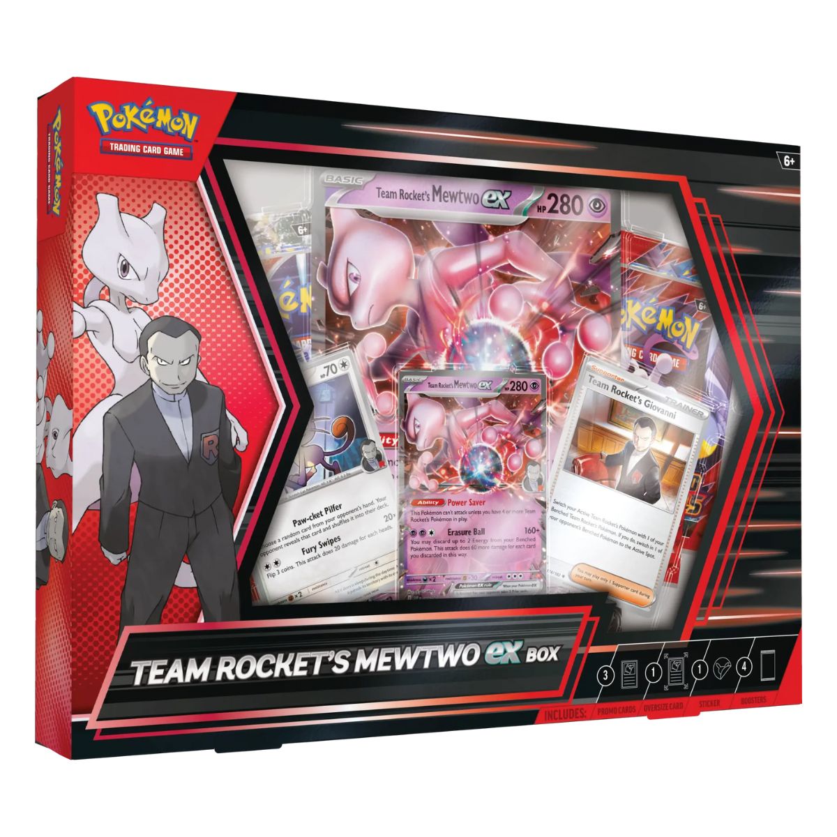 Pokémon Team Rockets Mewtu Ex Collection English