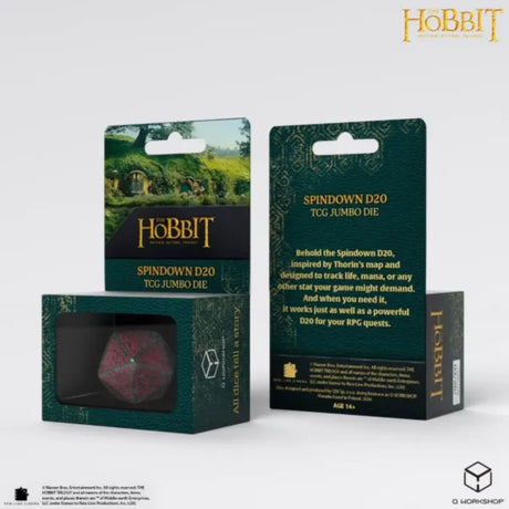 Q-Workshop Lunaris TCG Jumbo Die The Hobbit Spindown D20