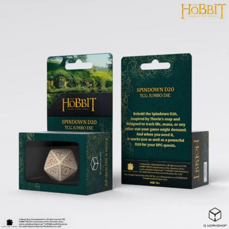 Q-Workshop Terra TCG Jumbo Die The Hobbit Spindown D20