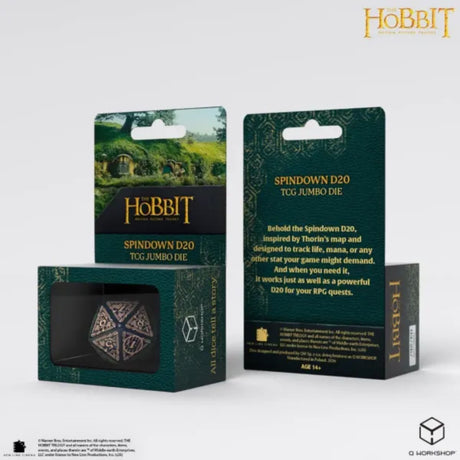 Q-Workshop Tideborn TCG Jumbo Die The Hobbit Spindown D20