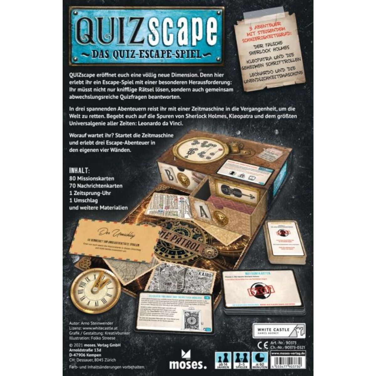QUIZscape: Rätsle dich durch die Zeit