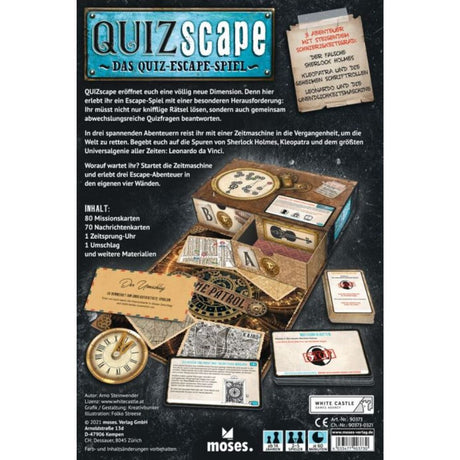 QUIZscape: Rätsle dich durch die Zeit