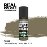 AK Interactive REAL COLORS Graugrün-Grey Green Ral 7008 17 ml.