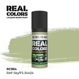 AK Interactive REAL COLORS Raf Sky / Fs 34424 17 ml.