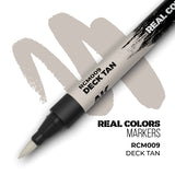 AK Interactive REAL COLORS MARKERS Deck Tan