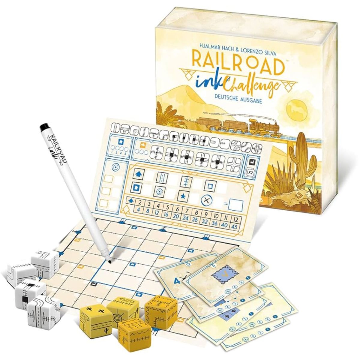 Railroad Ink: Edition Sonnengelb DEUTSCH