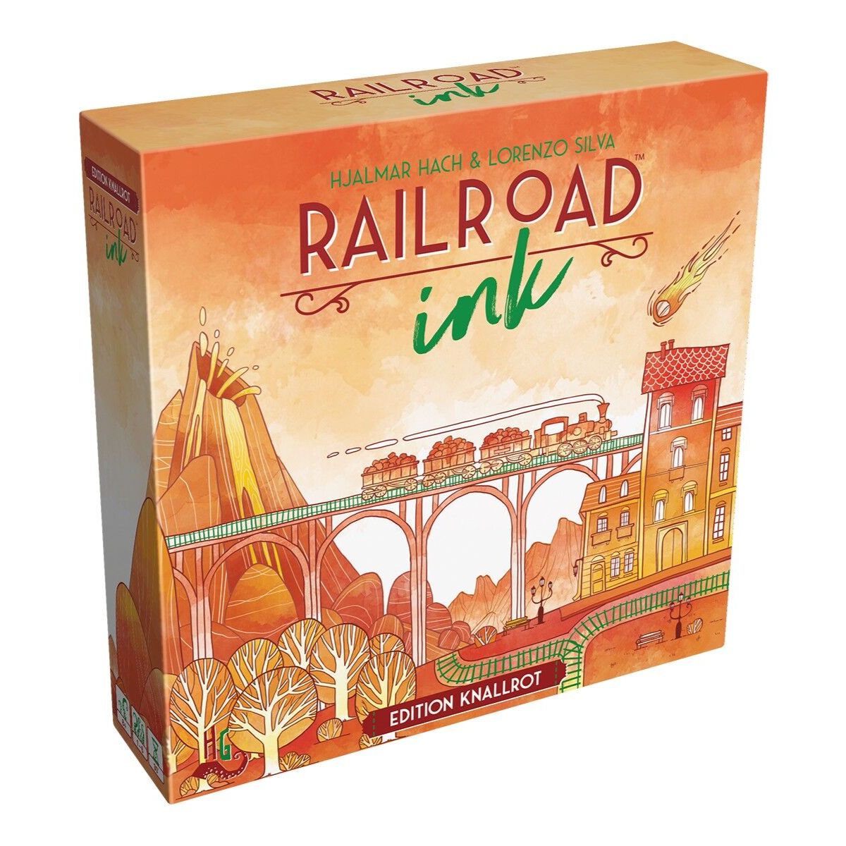 Railroad Ink: Edition Knallrot