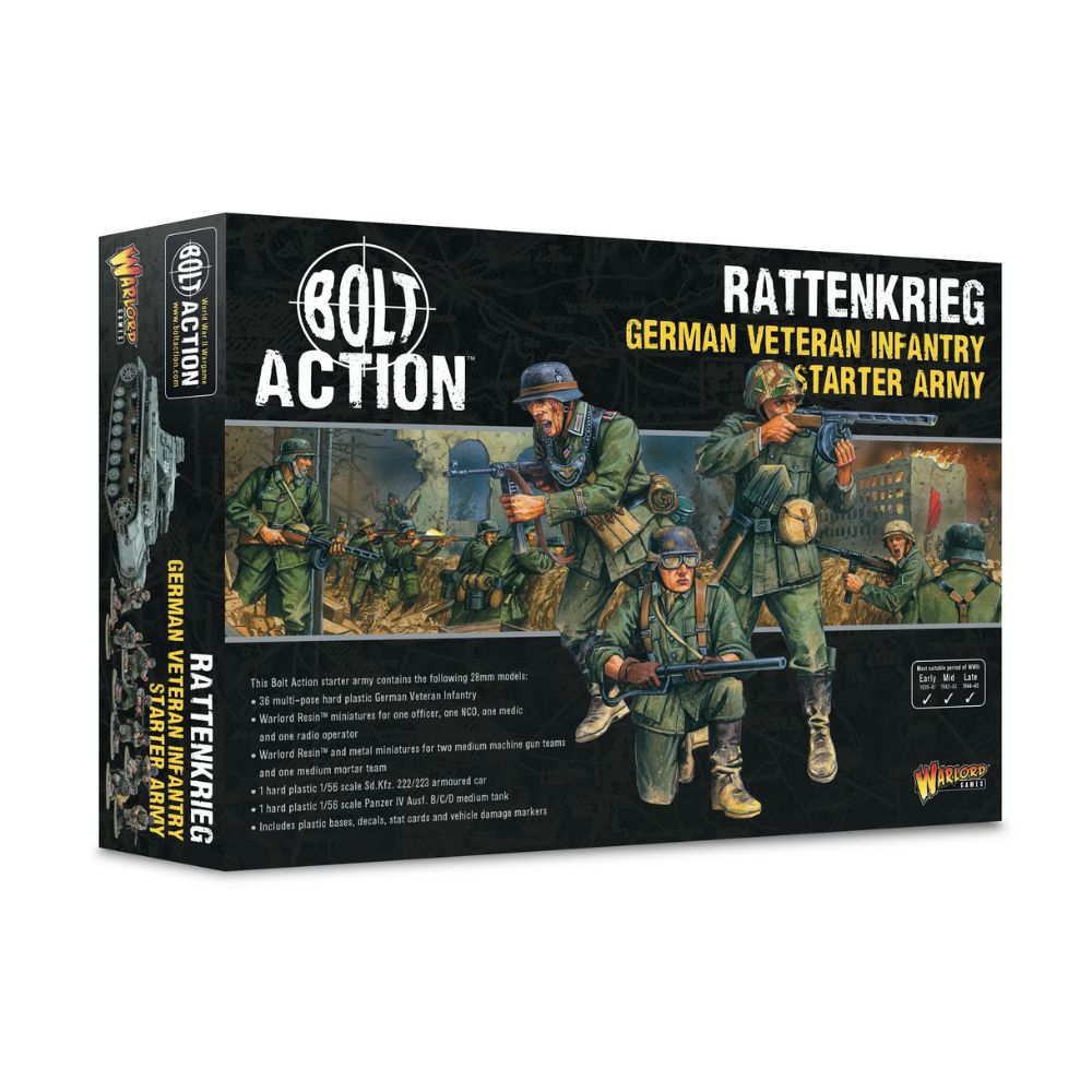 Rattenkrieg German Veteran Infantry Starter Set