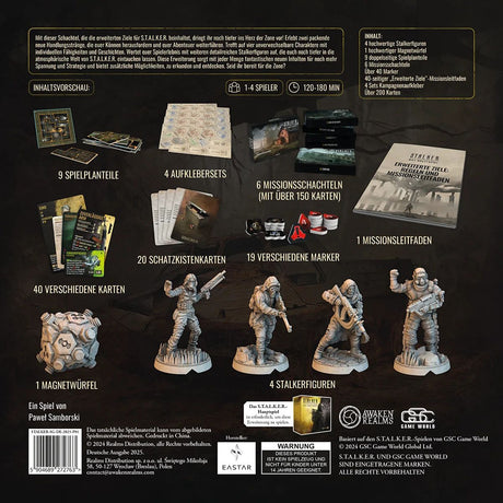 STALKER Das Brettspiel Erweiterte Ziele