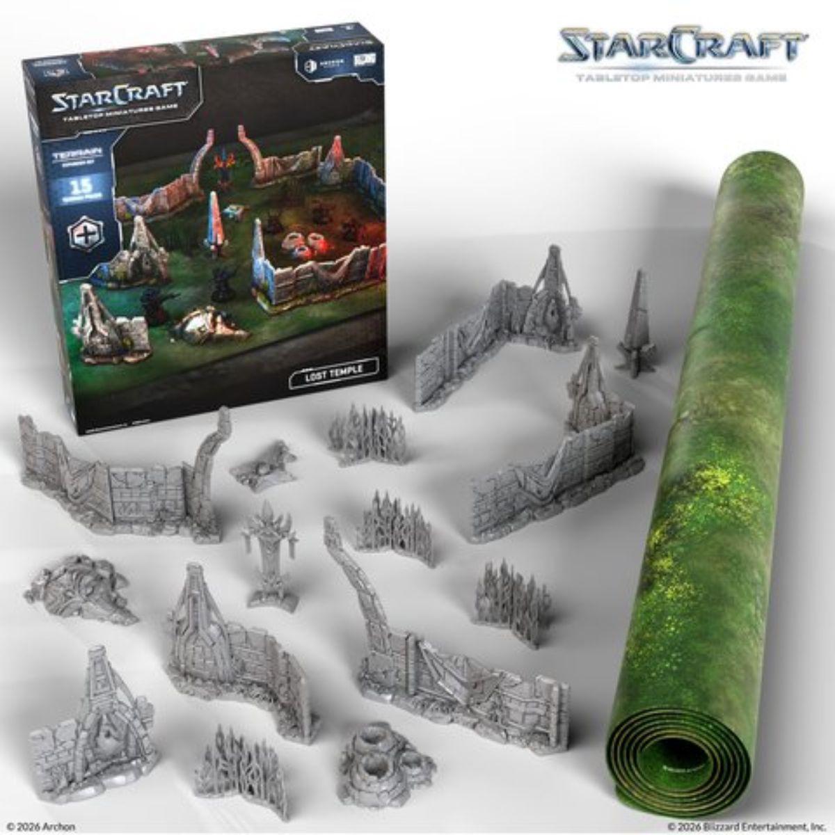 StarCraft: The Miniatures Game Lost Temple Terrain Expansion Set