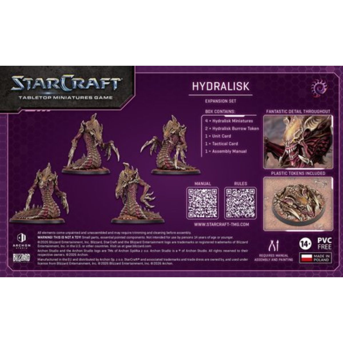 StarCraft: The Miniatures Game Zerg Hydralisk