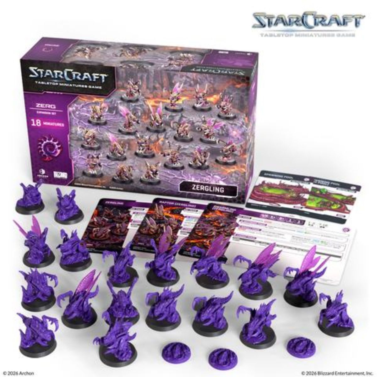 StarCraft: The Miniatures Game Zerg Zerglings