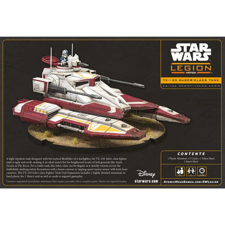 Star Wars Legion - TX-130 Saber-Class Tank (TX-130 Säbel-Klasse Kampfpanzer)