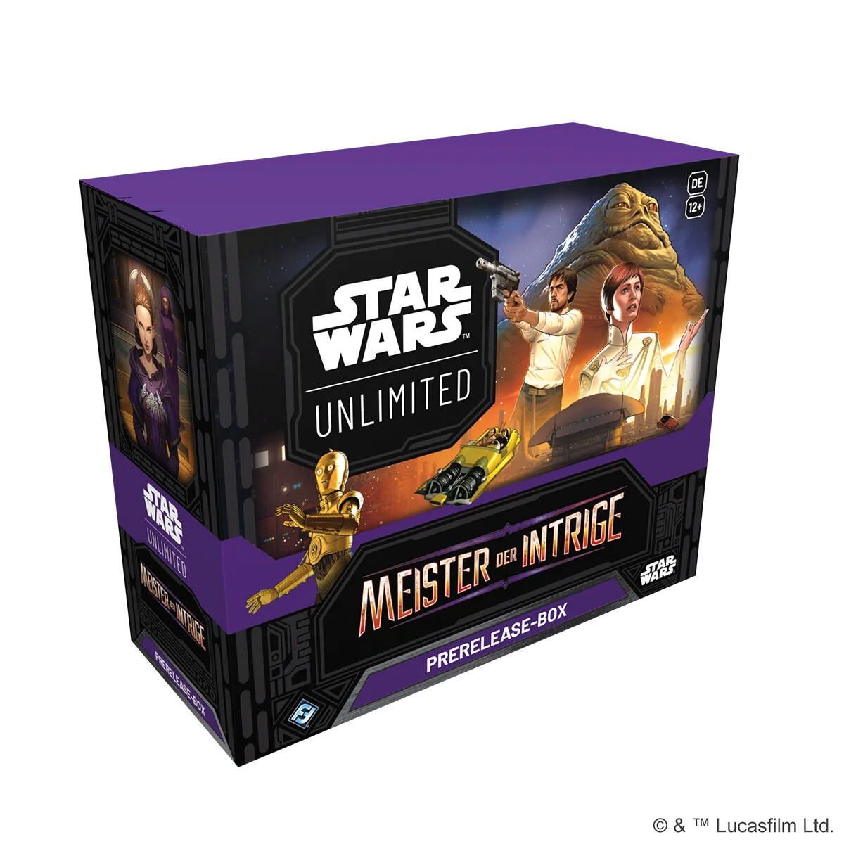 Star Wars: Unlimited Meister der Intrige Prerelease-Box