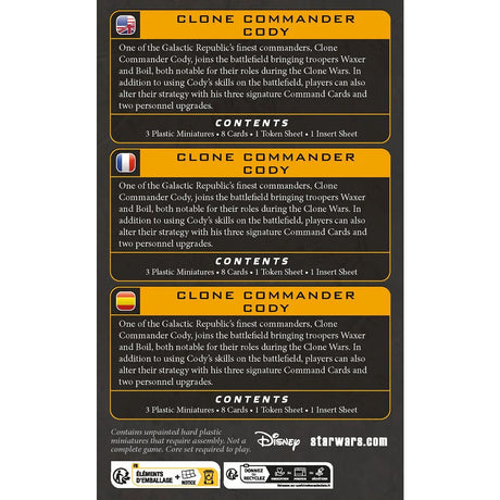 Star Wars: Legion - Clone Commander Cody