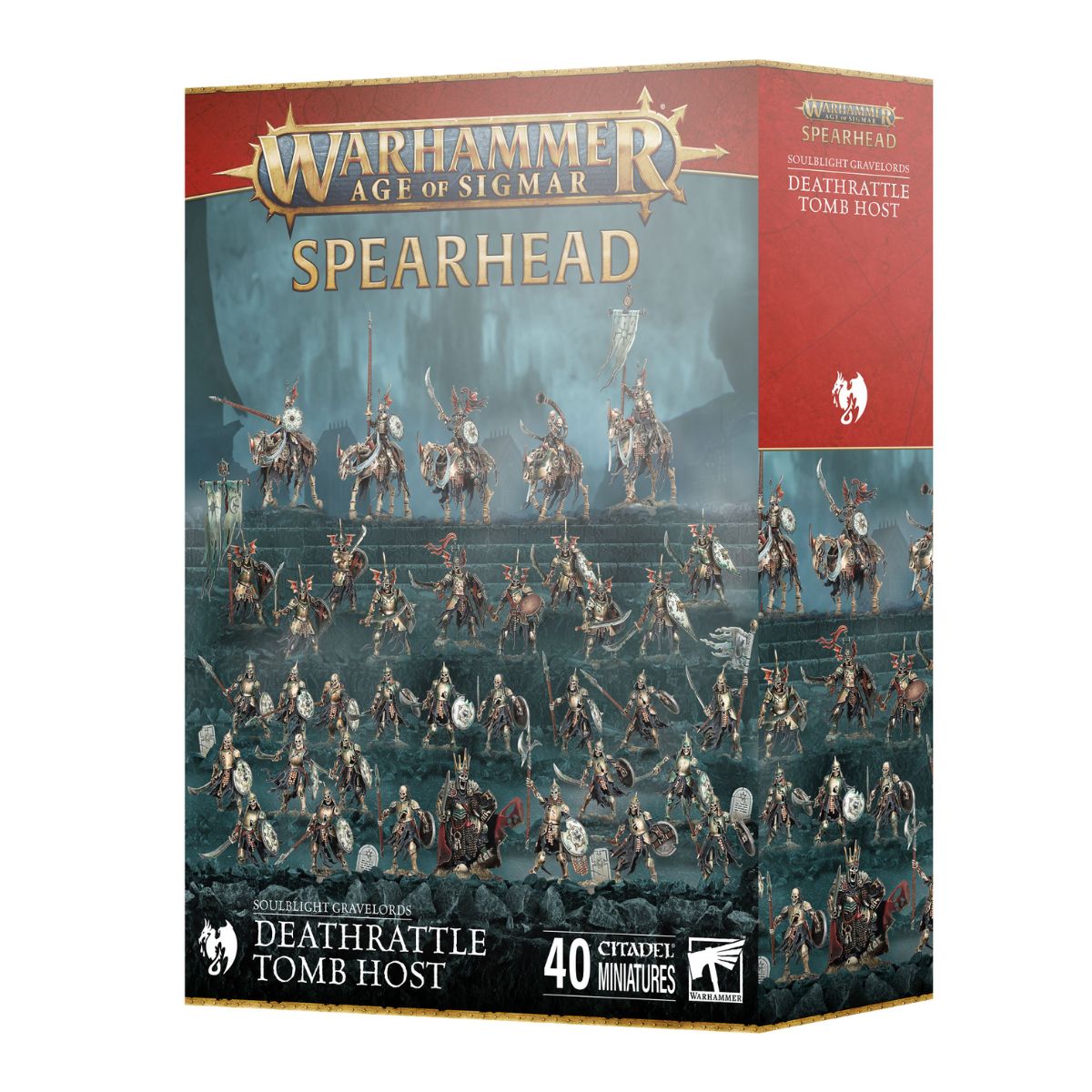 Warhammer Age of Sigmar Spearhead Soulblight Gravelords Deathrattle Tomb Host