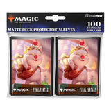 Ultra Pro Deck Protector Sleeves Matte Final Fantasy Stiltzkin (100 Sleeves)