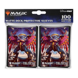 Ultra Pro Deck Protector Sleeves Matte Final Fantasy Summon Bahamut (100 Sleeves)
