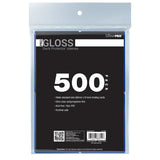 Ultra Pro PRO-Gloss Standard Deck Protector Sleeves Bundle 500ct Blue
