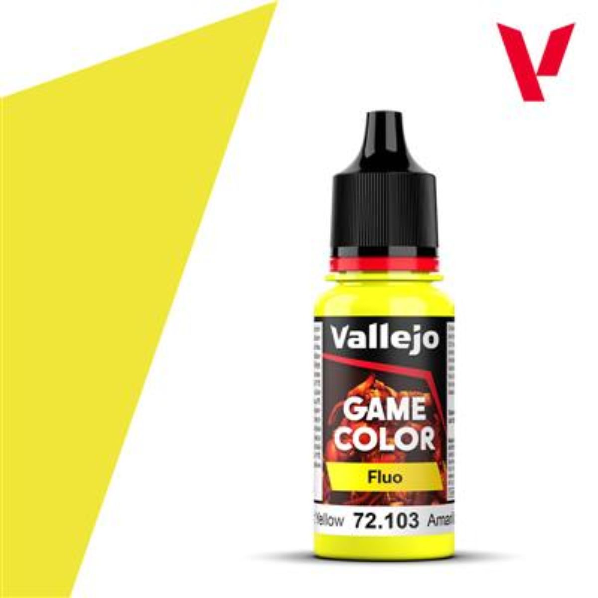 Vallejo Game Color Fluorescent Yellow (18 ml)