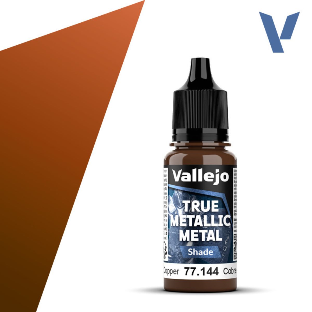 Vallejo Ancient Copper 18 ml - True Metallic Metal Shade