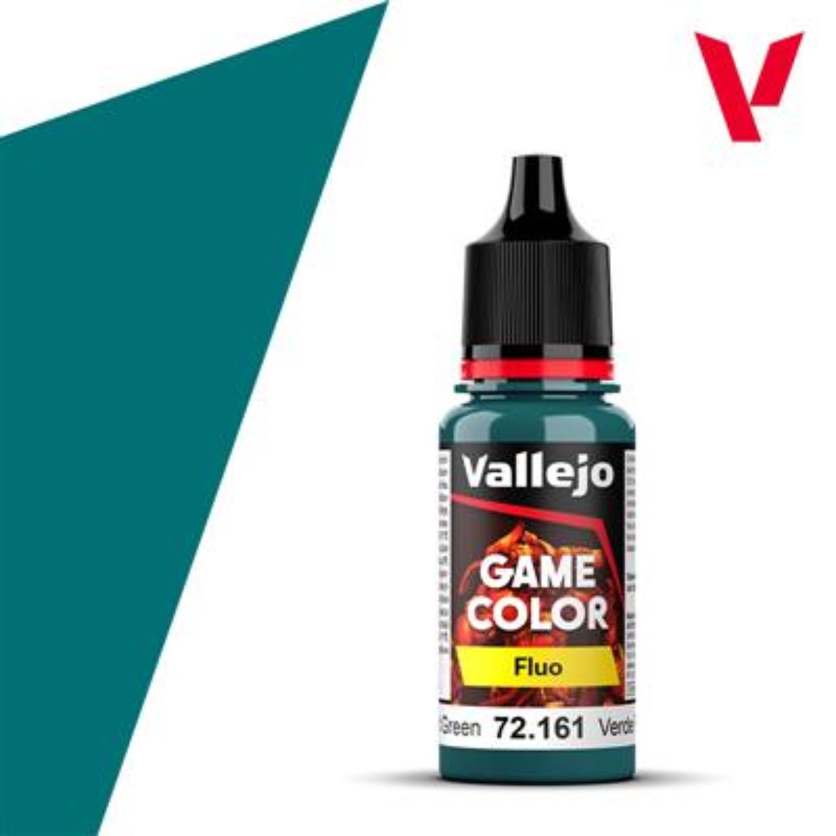 Vallejo Game Color Fluorescent Cold Green (18 ml)