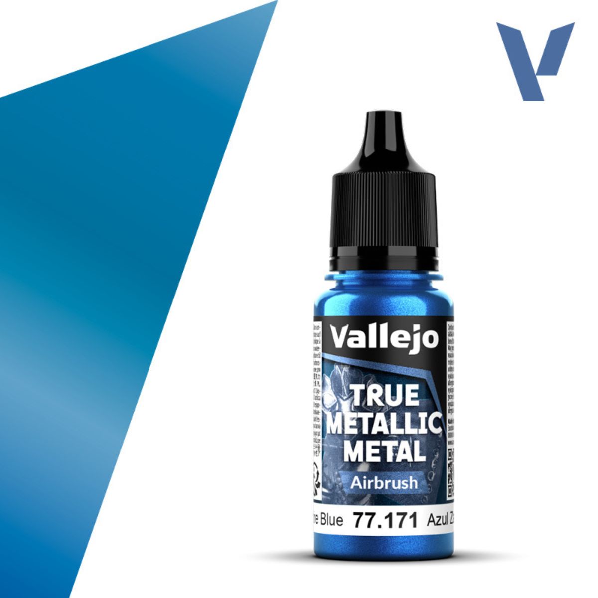 Vallejo Sapphire Blue 18 ml - True Metallic Metal Airbrush
