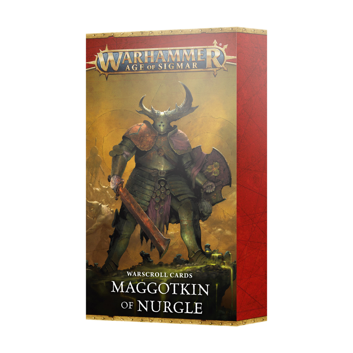 Warhammer Age of Sigmar Warscroll Cards Maggotkin of Nurgle (ENG)