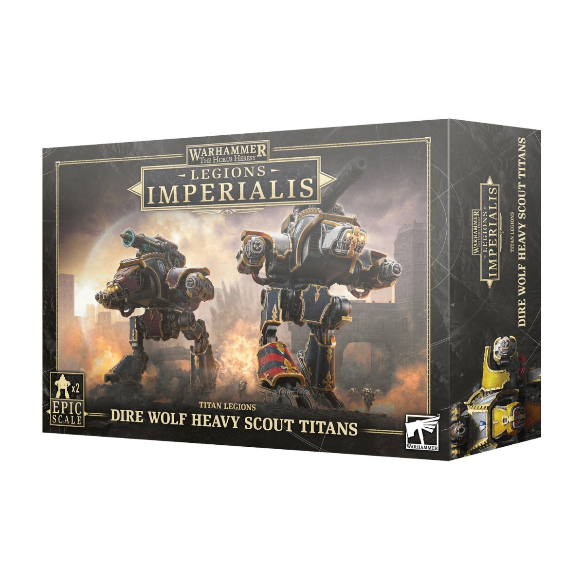 Warhammer The Horus Heresy Legions Imperialis Titan Legions Dire Wolf Heavy Scout Titans