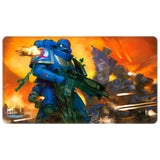Warhammer 40.000 Space Marines Adeptus Astartes Stitched Edge Playmat