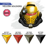 AK Interactive QUICK GEN Yellow Soldiers Set