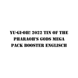 Yu-Gi-Oh! 2022 Tin of the Pharaoh's Gods Mega Pack Booster Englisch