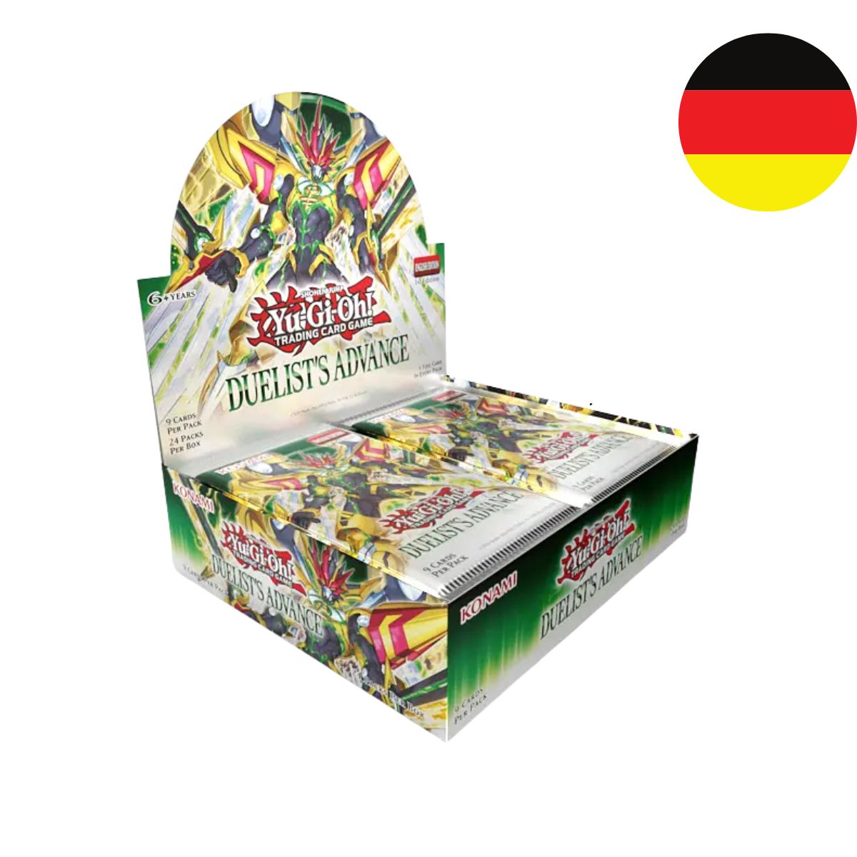 Yu-Gi-Oh! Duelist's Advance Booster Display (24 Booster) Deutsch