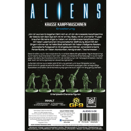 Aliens: Ultimate Badasses [Erweiterung] Updated Edition (Deutsch)