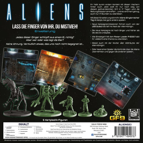 Aliens: Get Away From Her [Erweiterung] - Updated Edition (Deutsch)