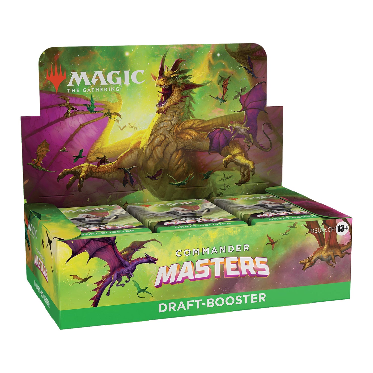 Commander Masters Draft Booster Display (24 Booster) DE