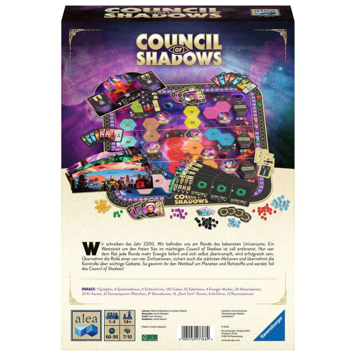 Council of Shadows *Empfohlen Kennerspiel des Jahres 2023*