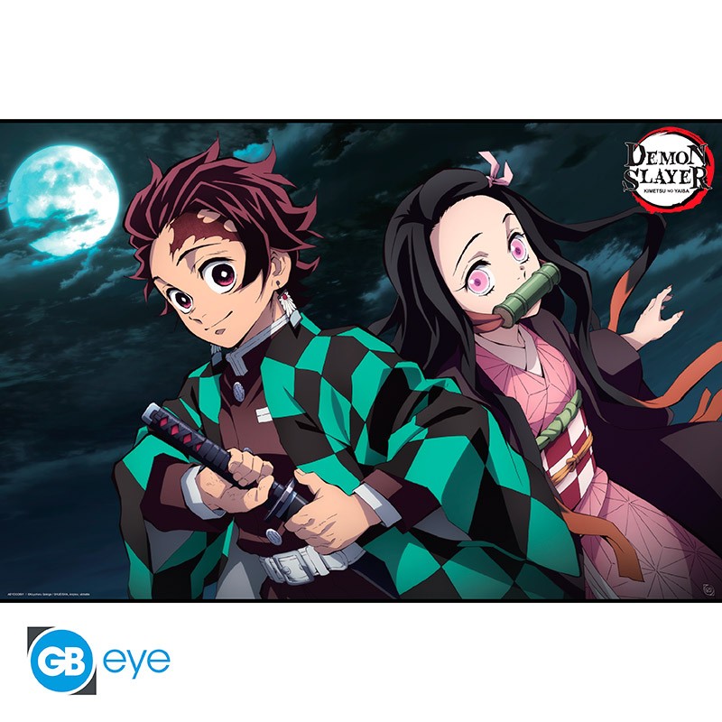 Demon Slayer - Poster Maxi 91.5x61 - Tanjiro & Nezuko