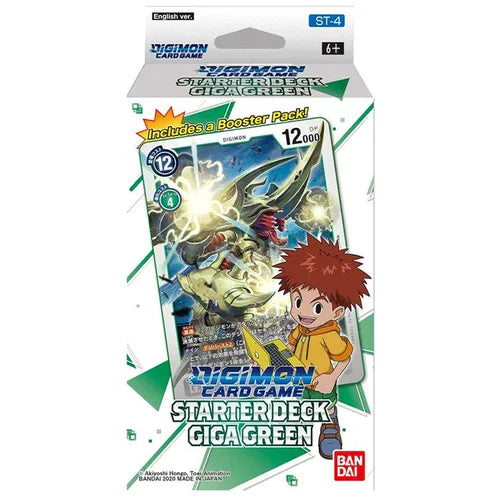 Digimon Card Game - Starter Deck Giga Green ST-4 - englisch